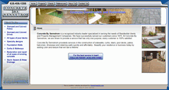 Desktop Screenshot of concretebysennstrom.com